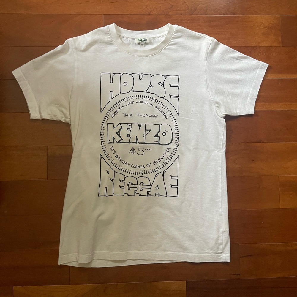 Kenzo House Reggae Tee - Size XS